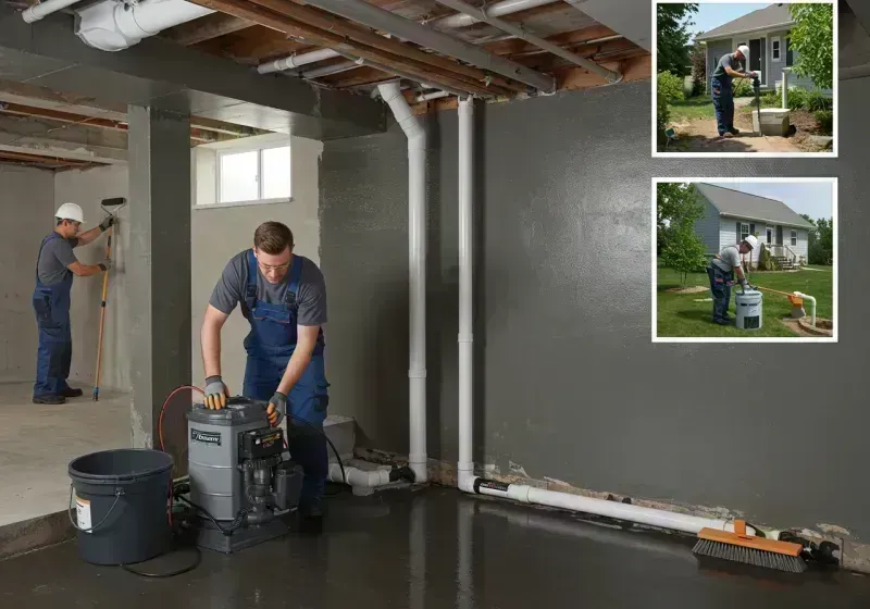 Basement Waterproofing and Flood Prevention process in Warrenville, IL